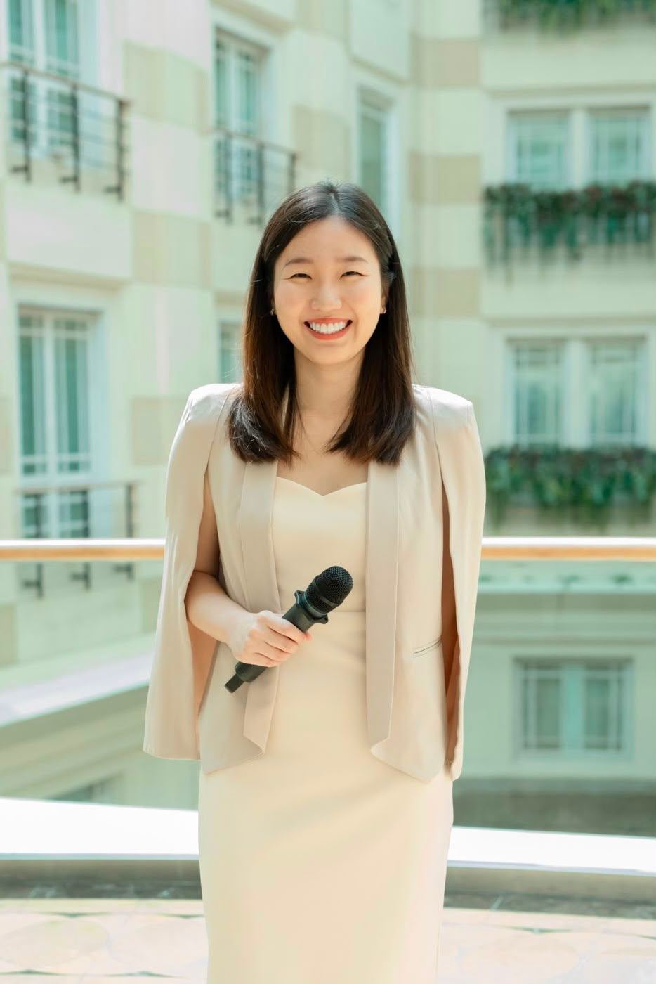 Emcee Connie Chiwa