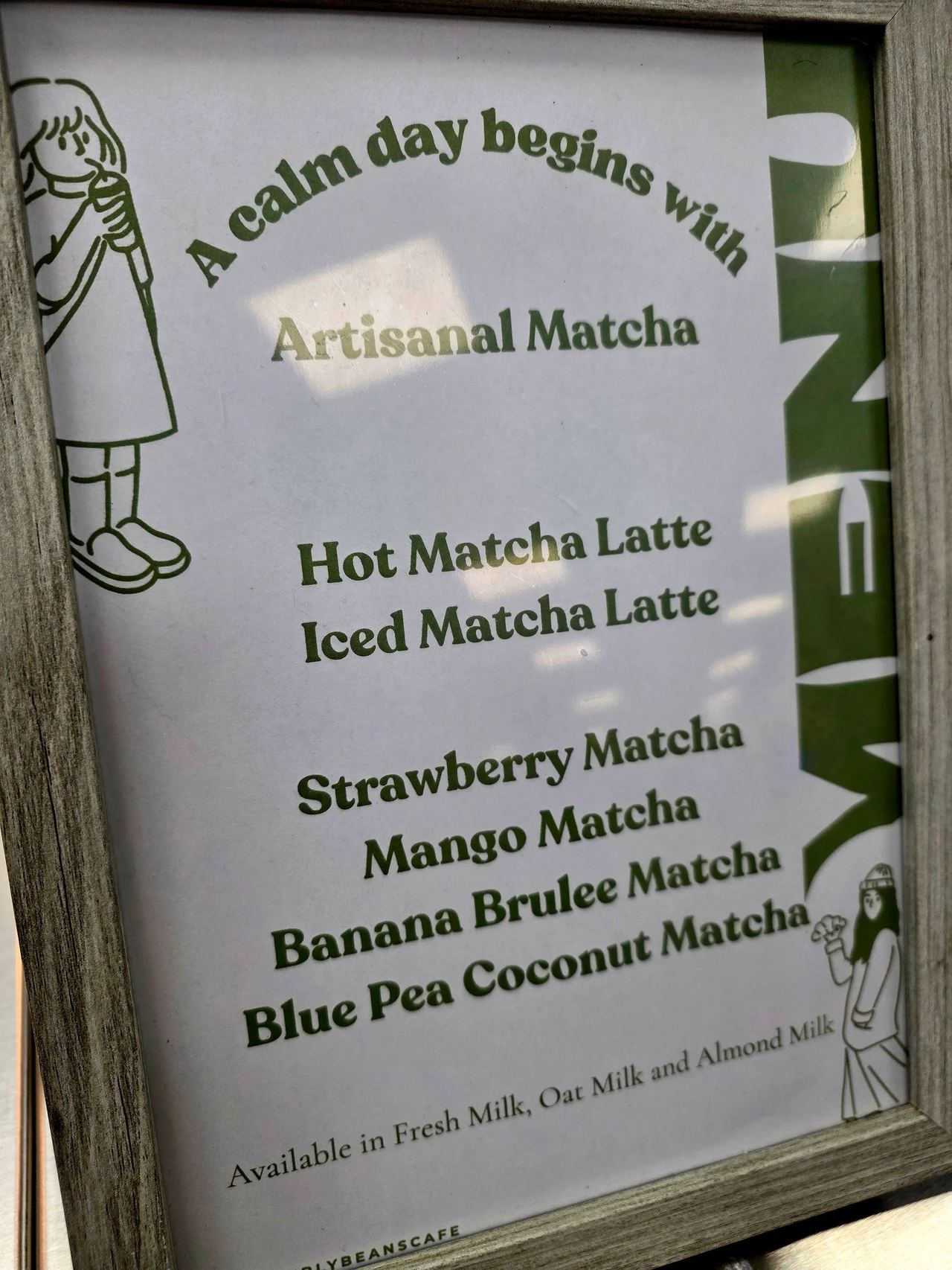 Curly Beans Cafe: Matcha & Coffee Live Station