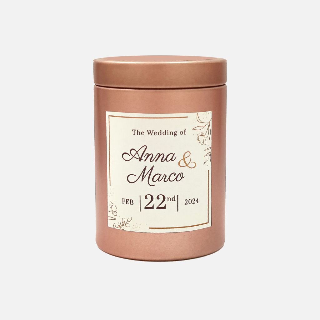 Tea Language - Customised Wedding Favours