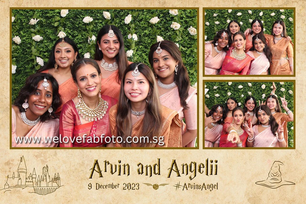 Fabfoto Booth wedding photobooth setup and event moment