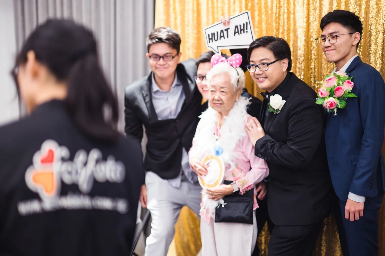 Fabfoto Booth wedding photobooth setup and event moment