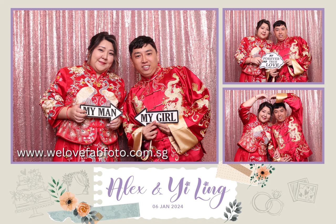 Fabfoto Booth wedding photobooth setup and event moment