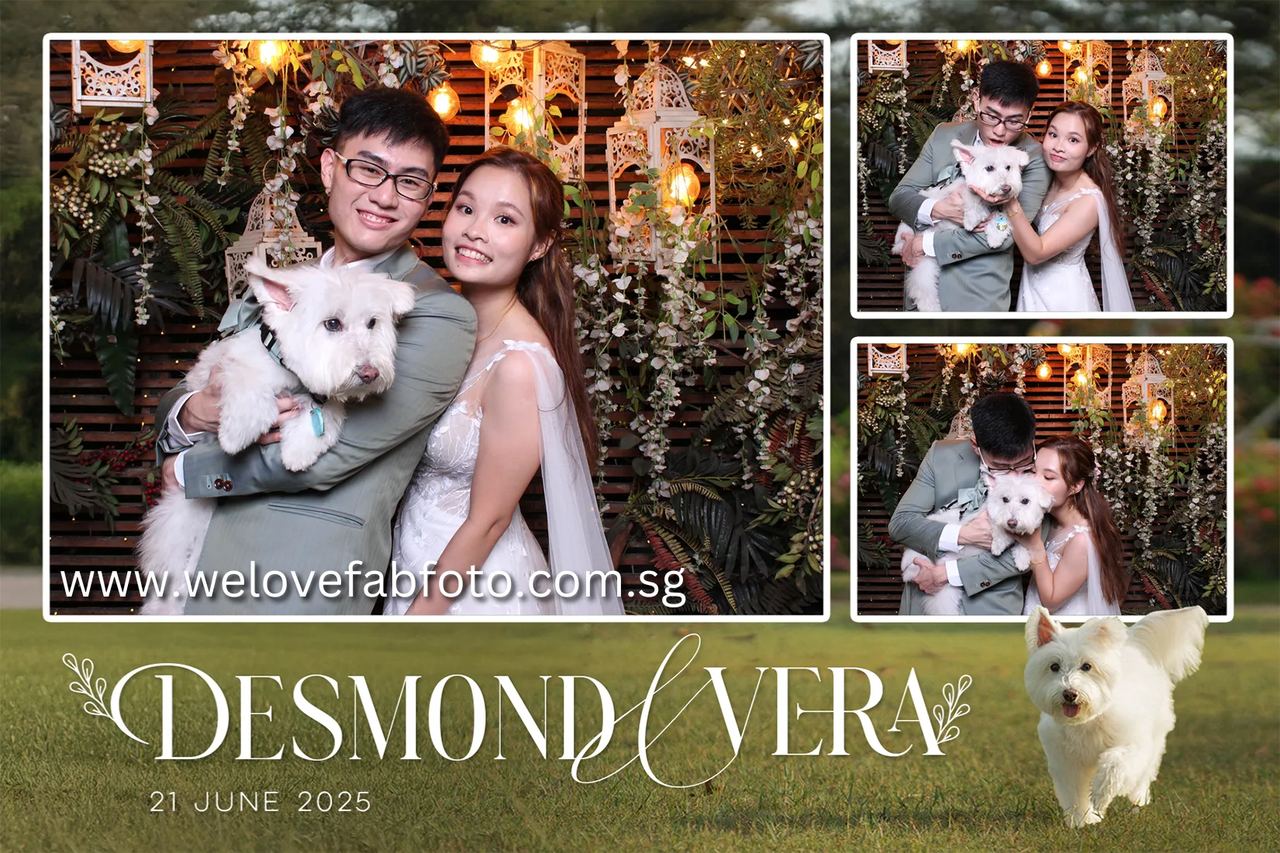 Fabfoto Booth wedding photobooth setup and event moment