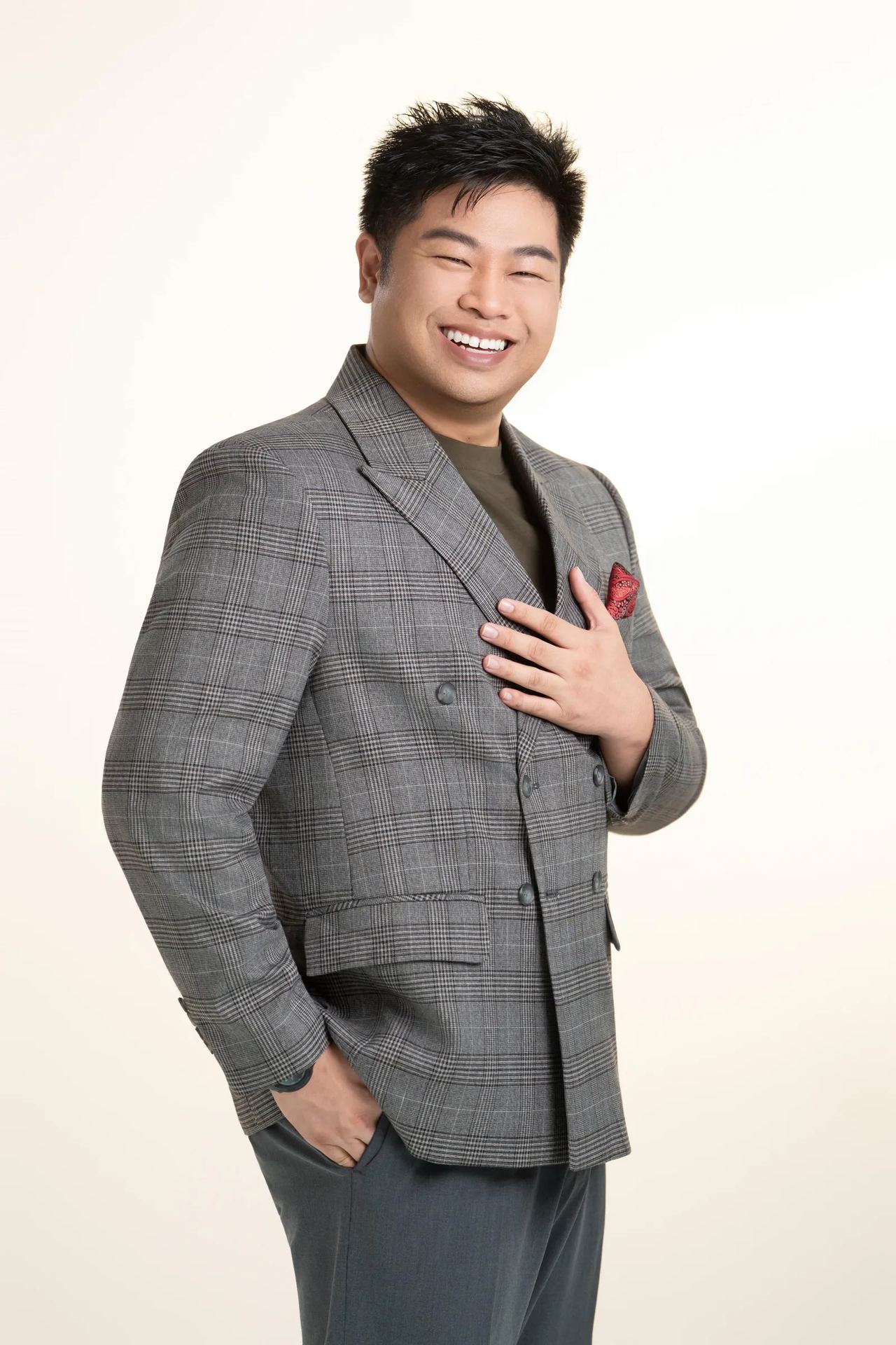 Emcee Ivan Lim