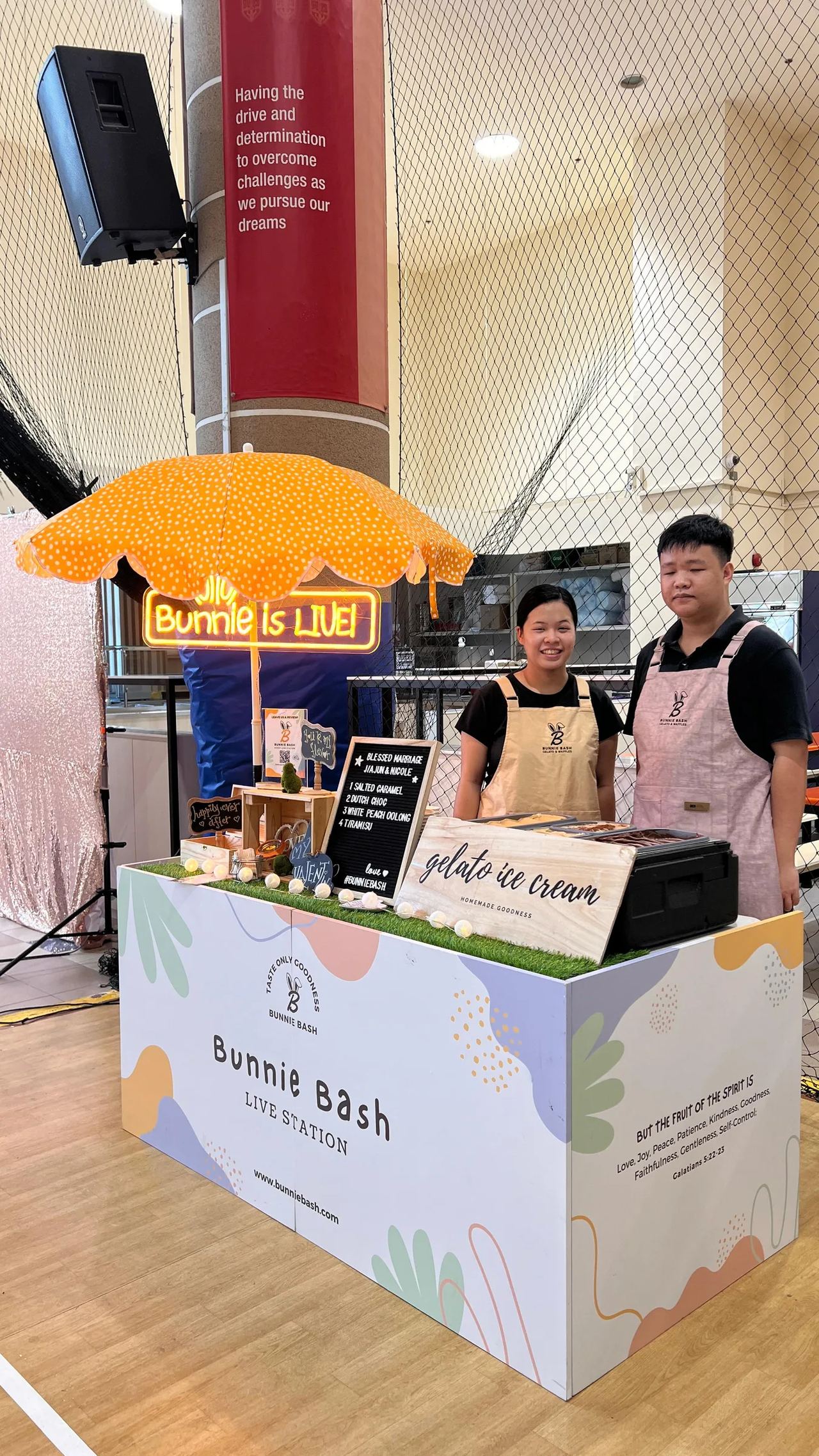 Bunnie Bash - Gelato & Waffles Live Station