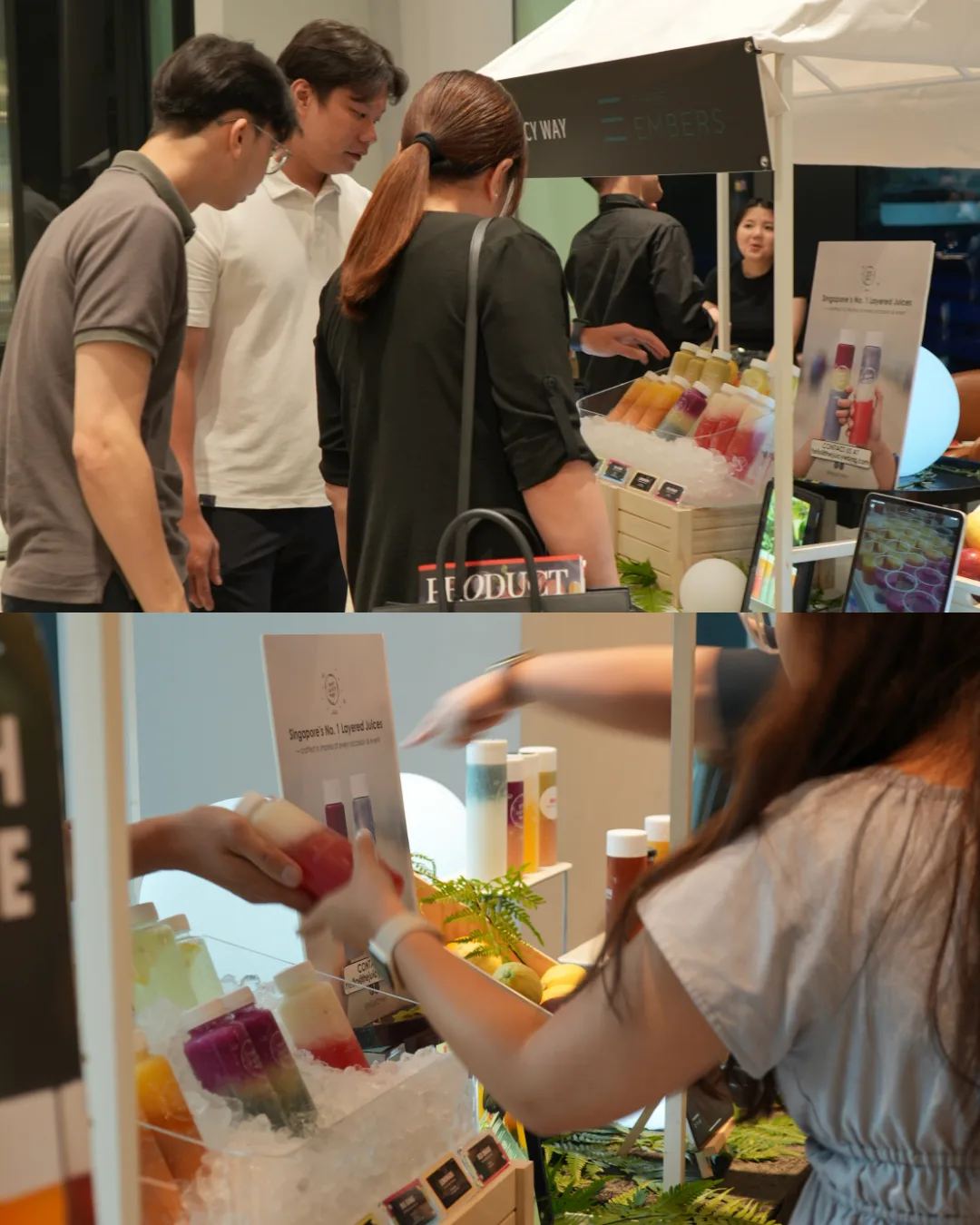 The Juicy Way: Fruit Juice Live Station & Catering