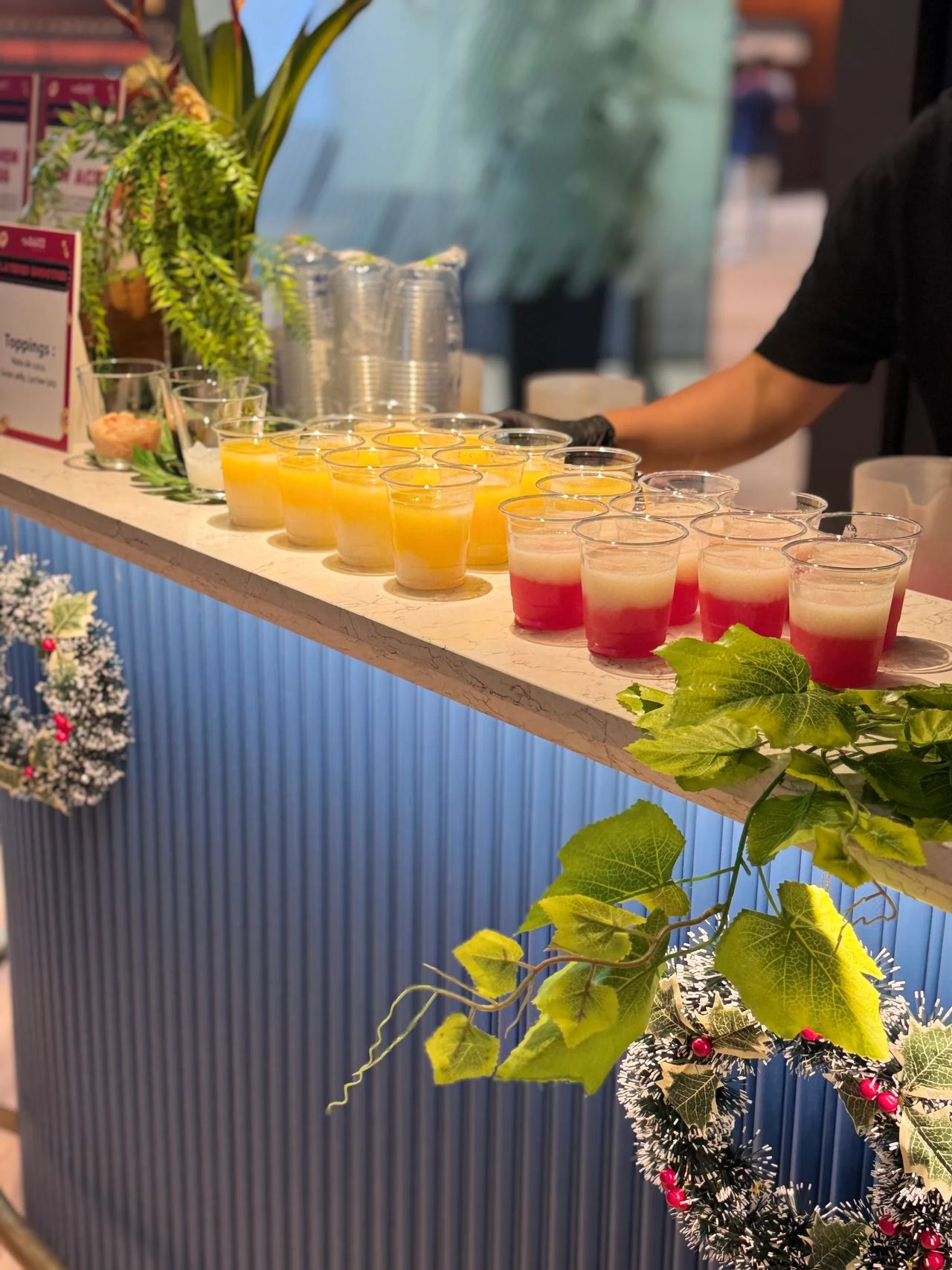 The Juicy Way: Fruit Juice Live Station & Catering