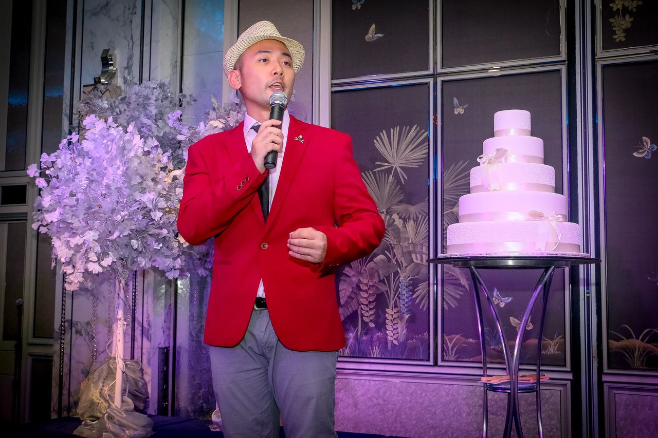 Emcee Winston Wei