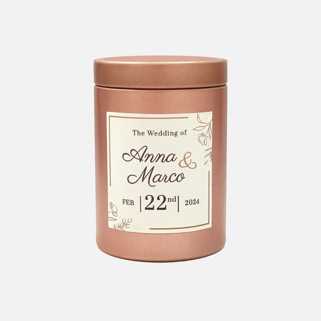 Tea Language - Customised Wedding Favours