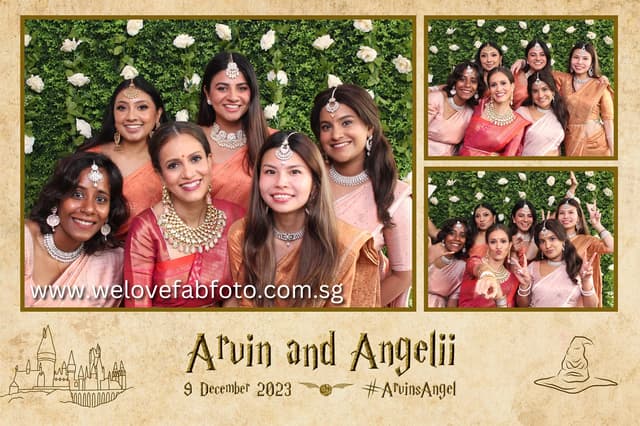 Fabfoto Booth wedding photobooth setup and event moment