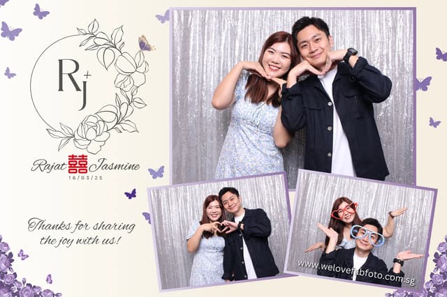Fabfoto Booth wedding photobooth setup and event moment
