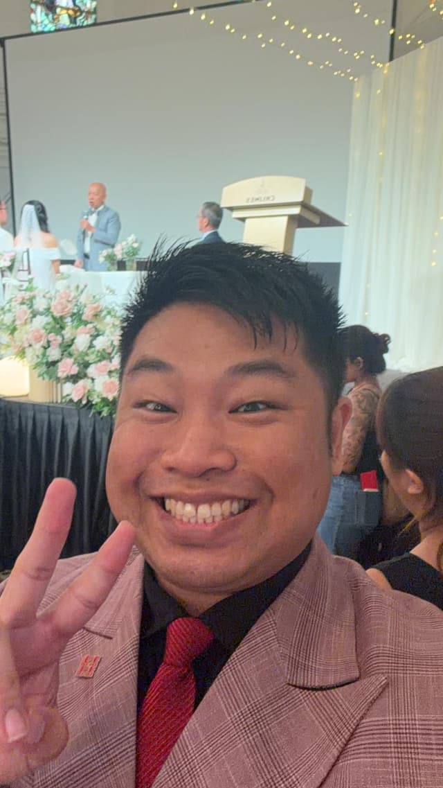 Emcee Ivan Lim