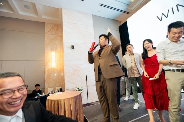 Emcee Ivan Lim