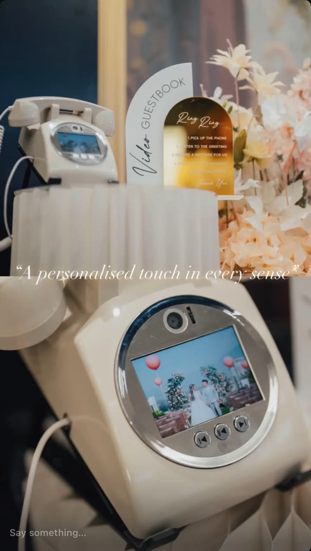 Dial In Love: Video Guestbook