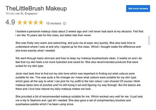The Little Brush Makeup