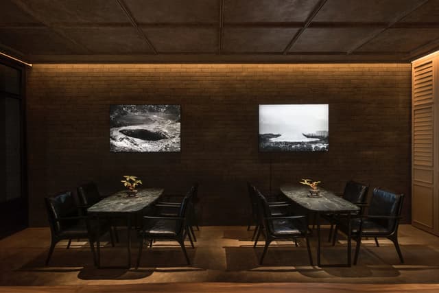 Alternative interior view of The Den at The Warehouse Hotel