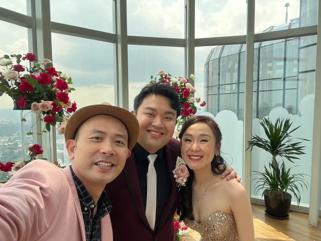 Emcee Winston Wei