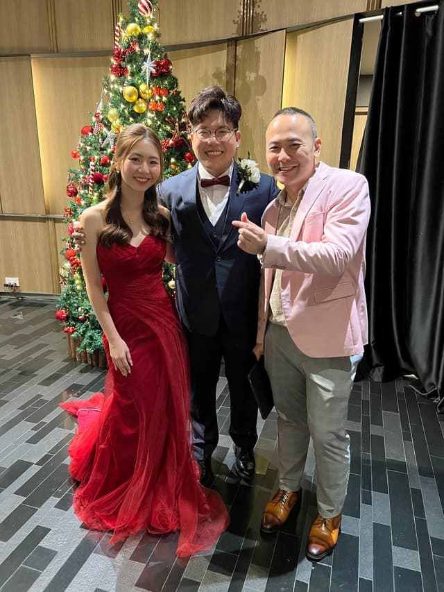 Emcee Winston Wei