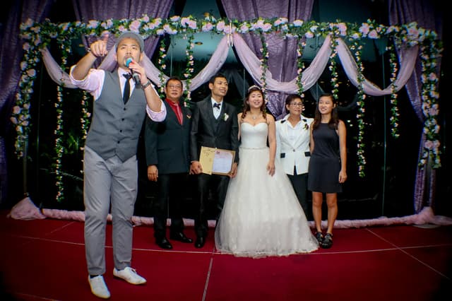 Emcee Winston Wei