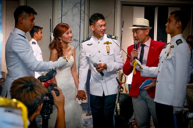 Emcee Winston Wei