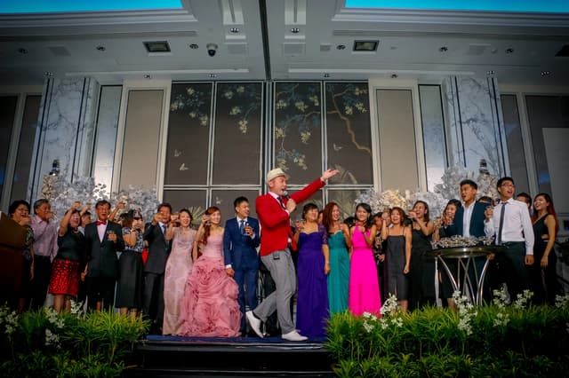Emcee Winston Wei